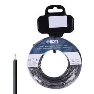 CARRETE CABLECILLO H07Z1-K 4,00 mm² NEGRO, 20 m
