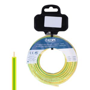 CARRETE CABLECILLO H07Z1-K 6,00 mm² BICOLOR, 25 m