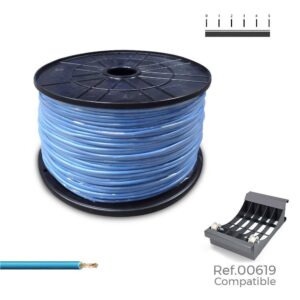CABLECILLO H07V-K 2,50 mm² AZUL, 800 m. (BOBINA GRANDE)
