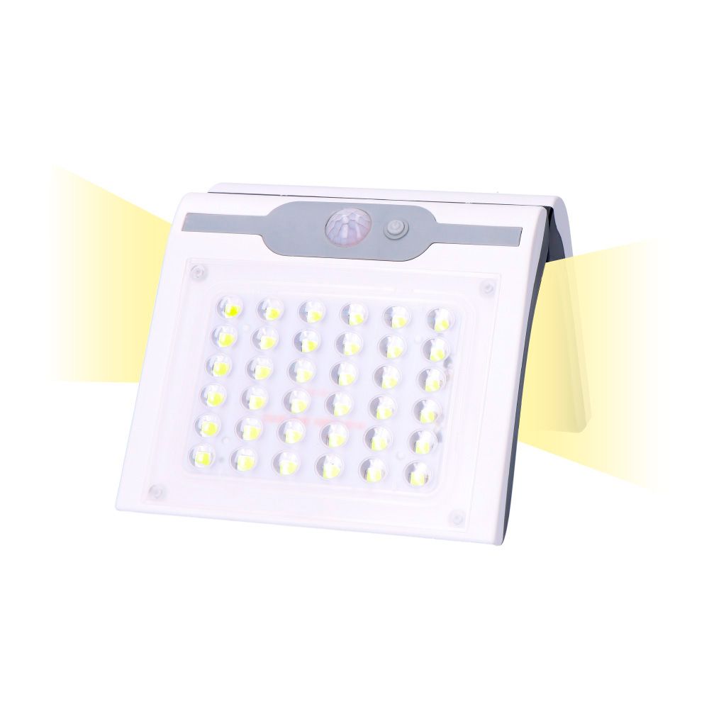 APLIQUE SOLAR 2W 220Lm 6.500K CON SENSOR COLOR BLANCO EDM - Imagen 3