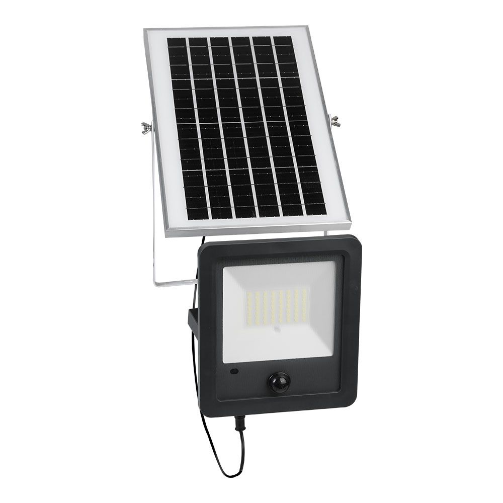 FOCO PROYECTOR SOLAR CON SENSOR 300 W 3500 lm 6500 K LUZ FRÍA - Imagen 3