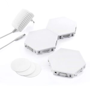 PANELES DE LED MODULARES MAGNÉTICOS Y TÁCTILES, 3 unidades