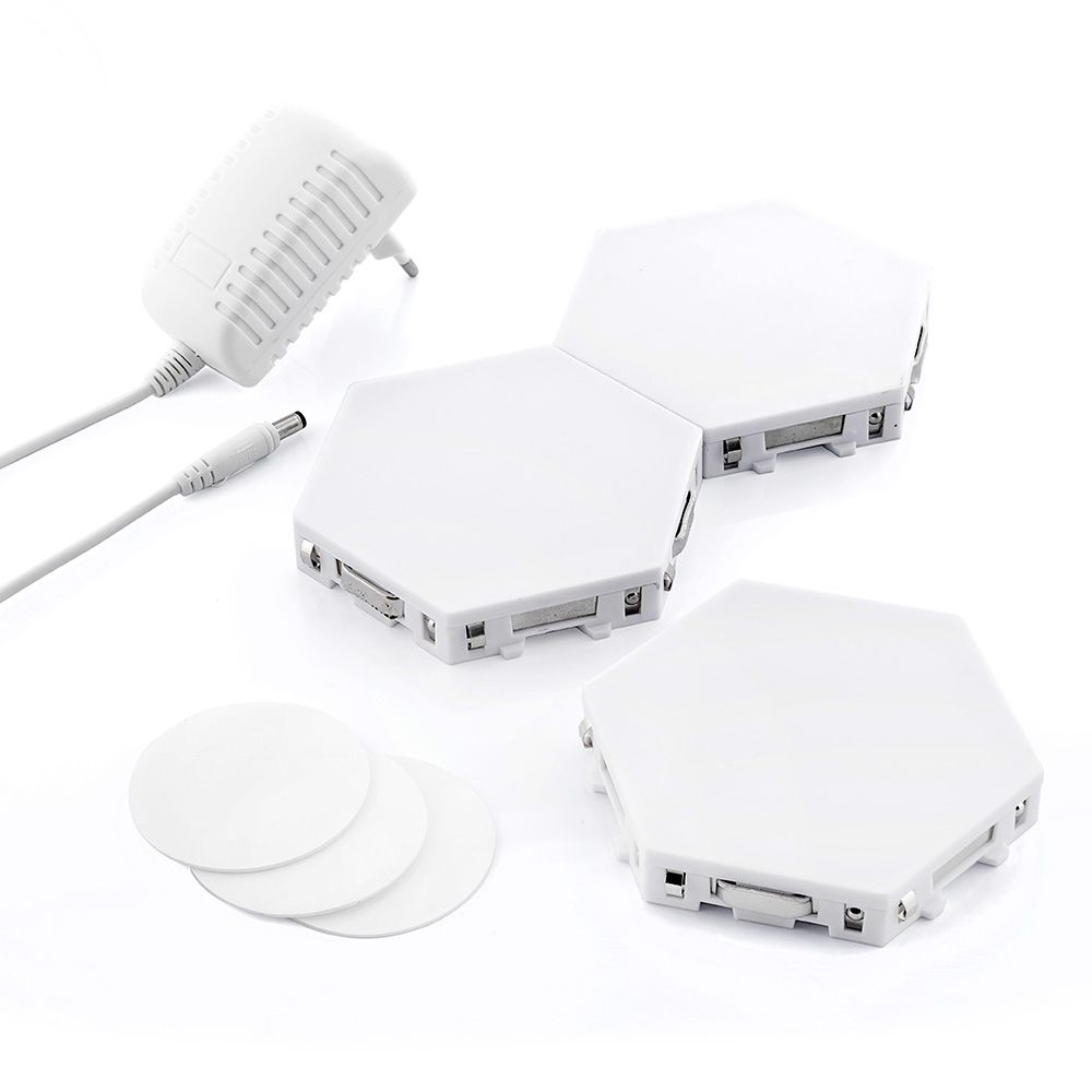 PANELES DE LED MODULARES MAGNÉTICOS Y TÁCTILES, 3 unidades