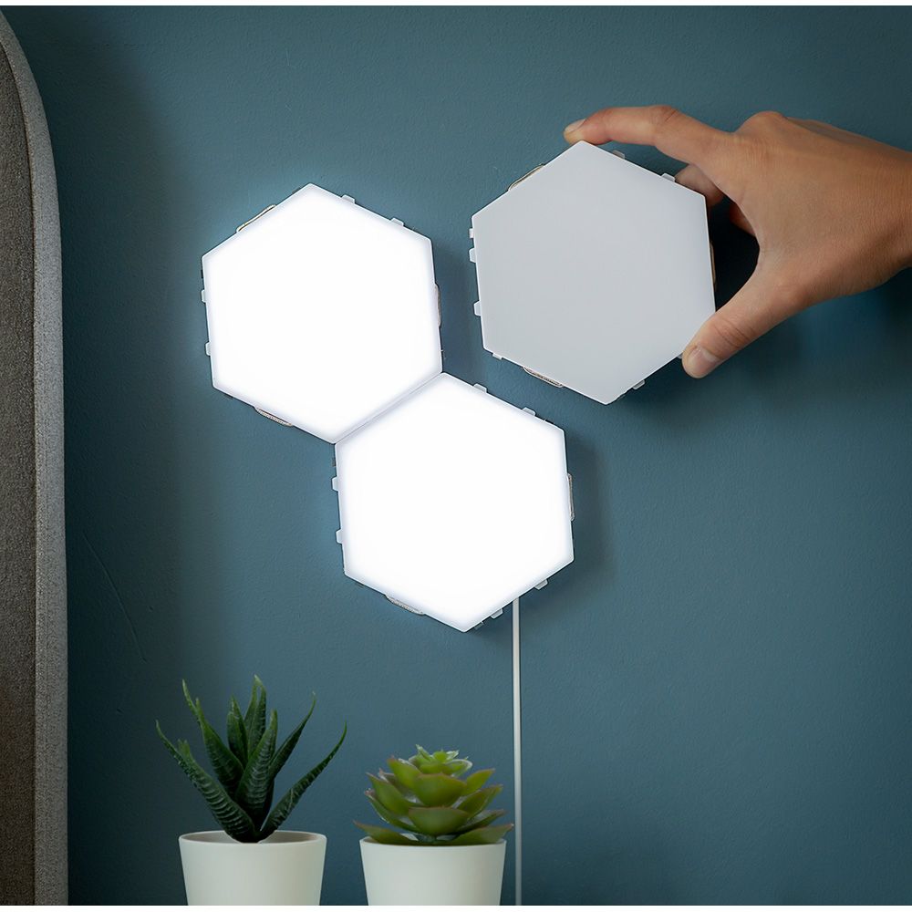 PANELES DE LED MODULARES MAGNÉTICOS Y TÁCTILES, 3 unidades - Imagen 3