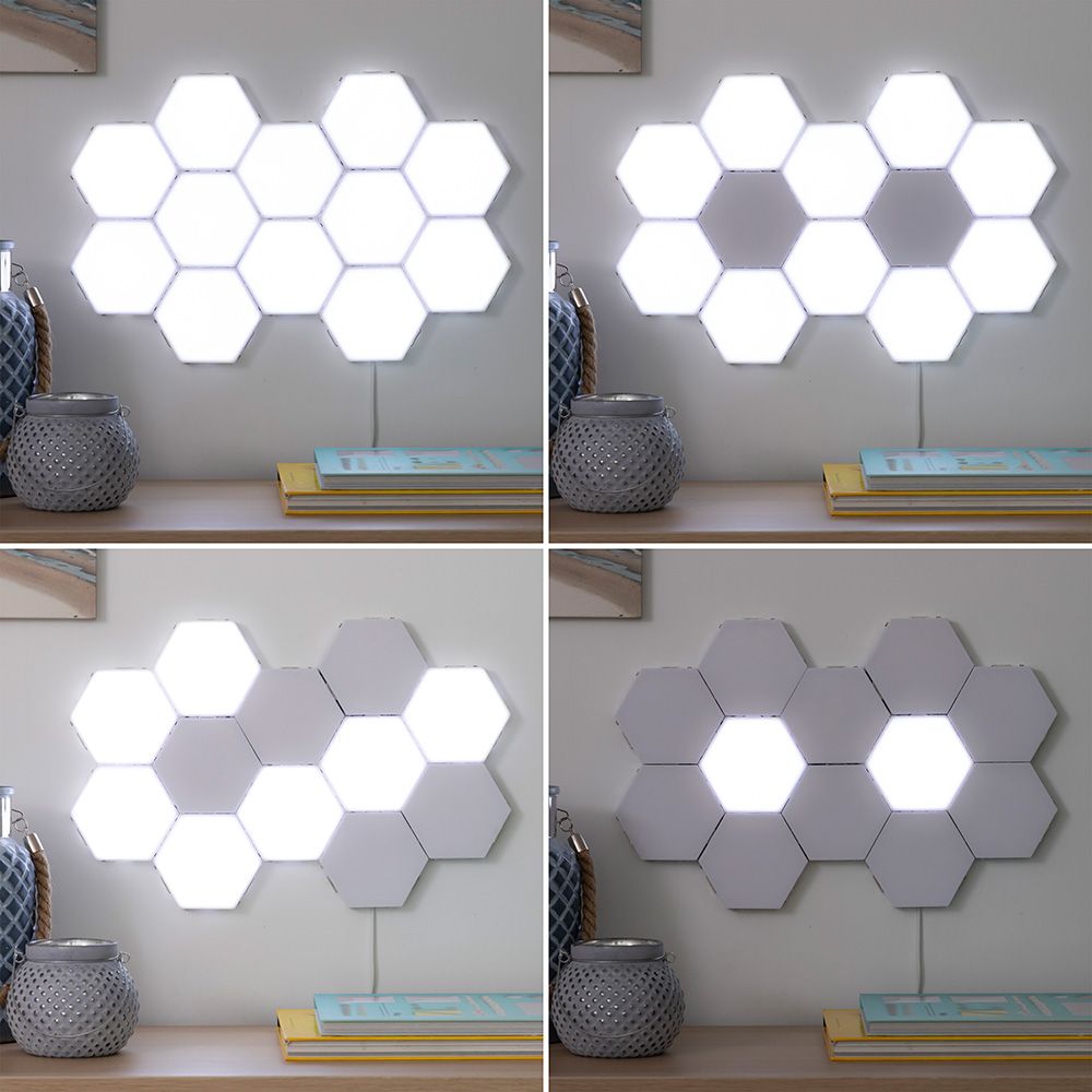 PANELES DE LED MODULARES MAGNÉTICOS Y TÁCTILES, 3 unidades - Imagen 4