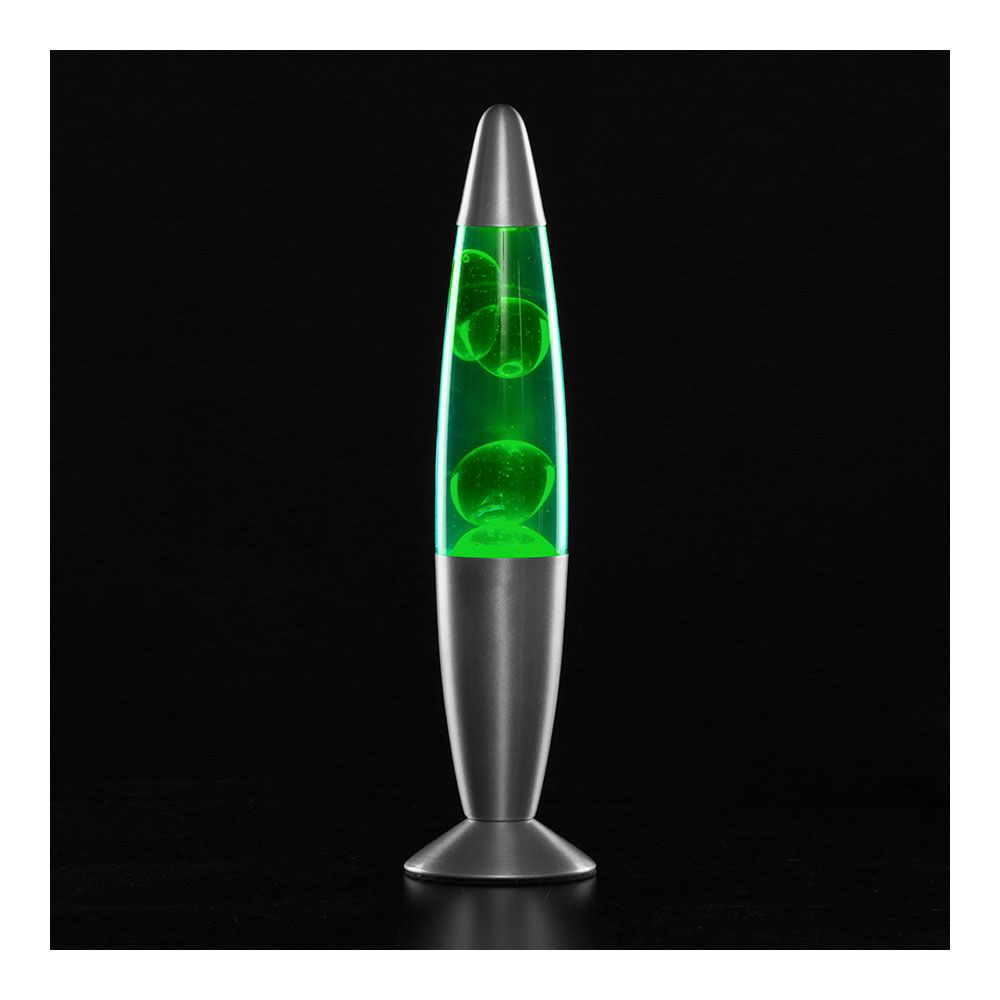 LÁMPARA DE LAVA MAGMA 25 W COLOR VERDE - Imagen 2