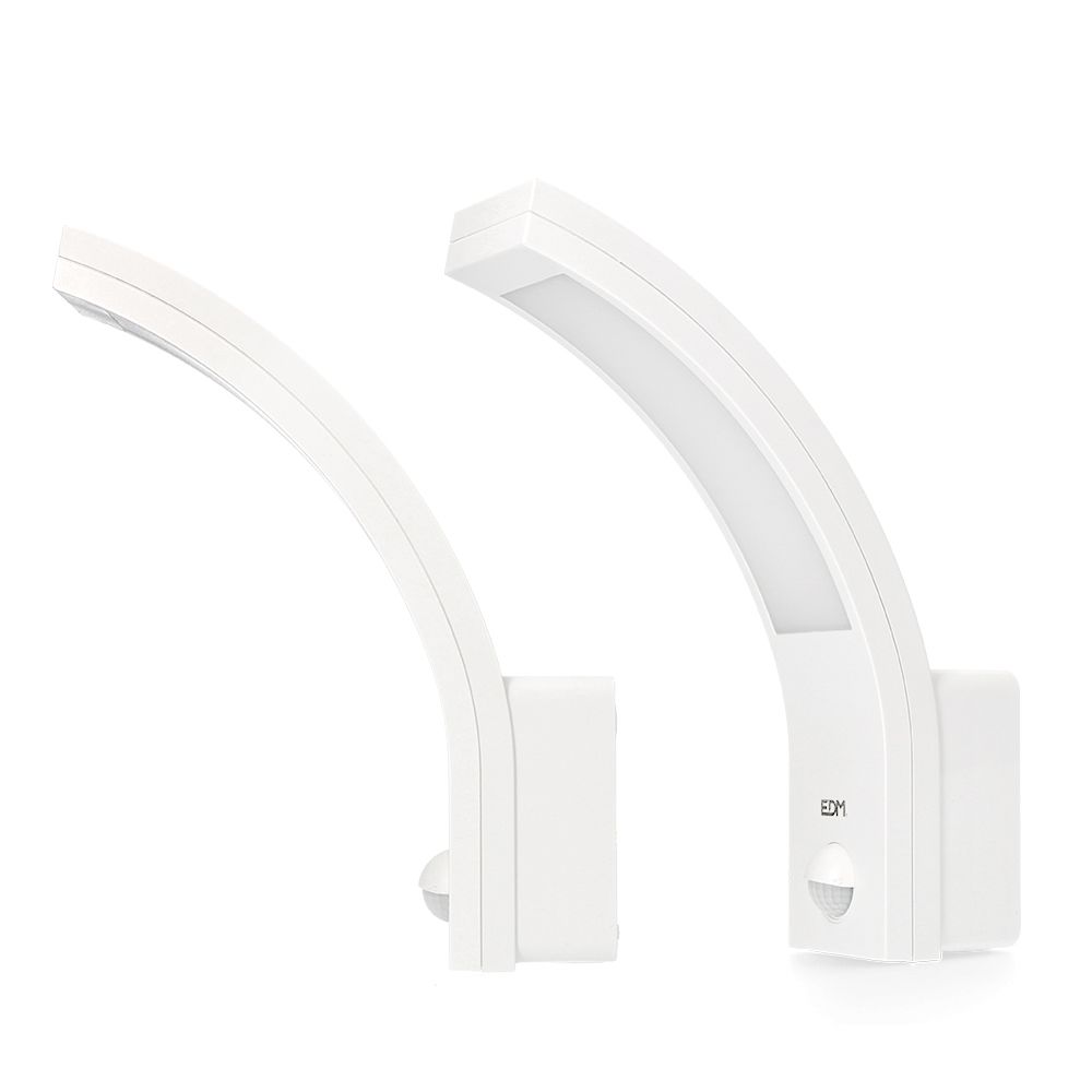 APLIQUE LED CON SENSOR DE MOVIMIENTO 10 W 1686 lm 6400 K IP54 6,6 x 18,8 x 25 cm - Imagen 2