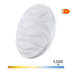 APLIQUE SUPER LED DE SUPERFICIE MODELO DESERT 18 w 6500 k 1820 lm Ø33 x 6,8 cm