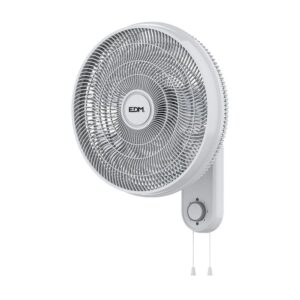 VENTILADOR PARED BLANCO, POTENCIA 55 W, 57,24 dB, ASPAS Ø40 cm