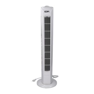 VENTILADOR DE TORRE. POTENCIA: 45 W, 60dB, BLANCO 21 x 78 cm