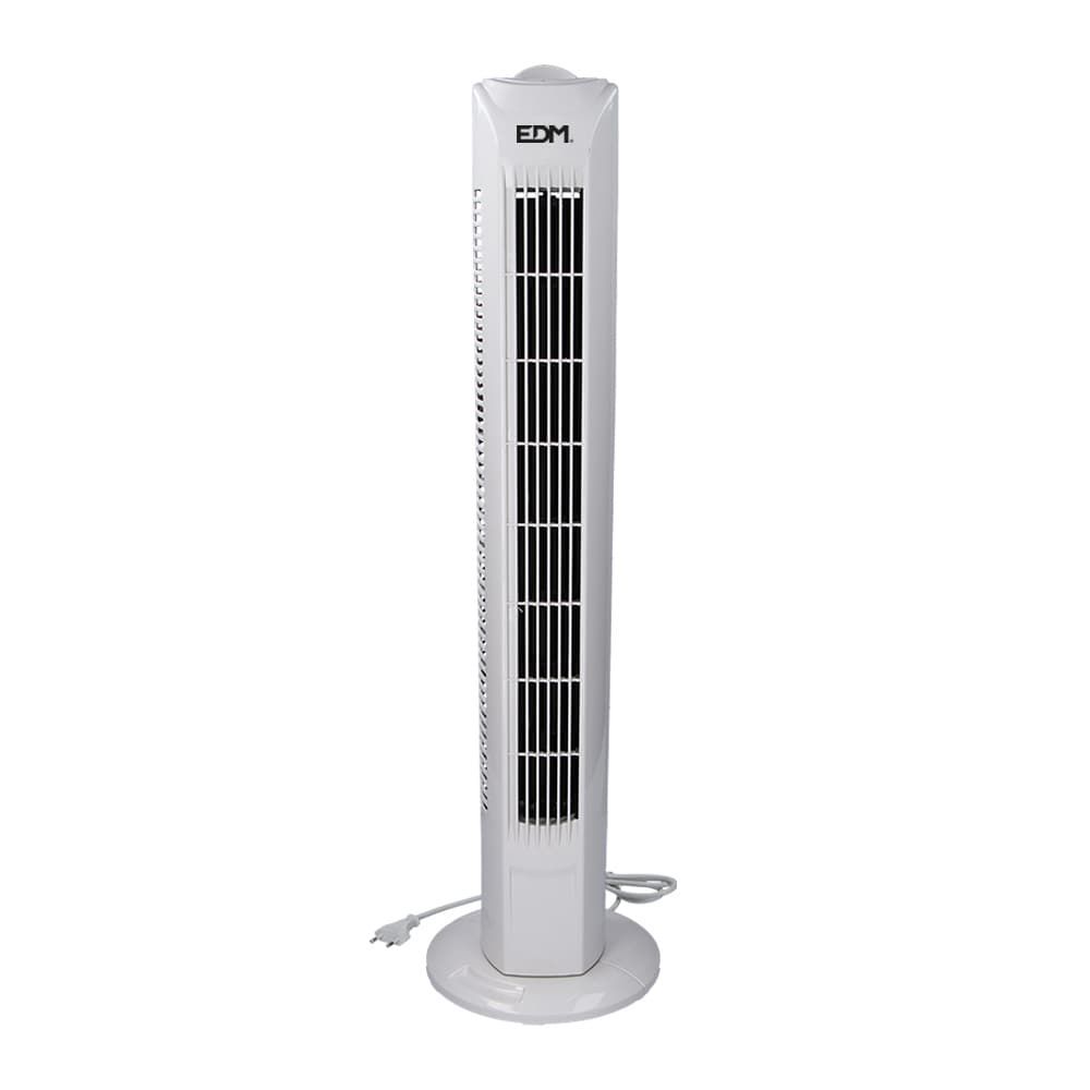 VENTILADOR DE TORRE. POTENCIA: 45 W, 60dB, BLANCO 21 x 78 cm