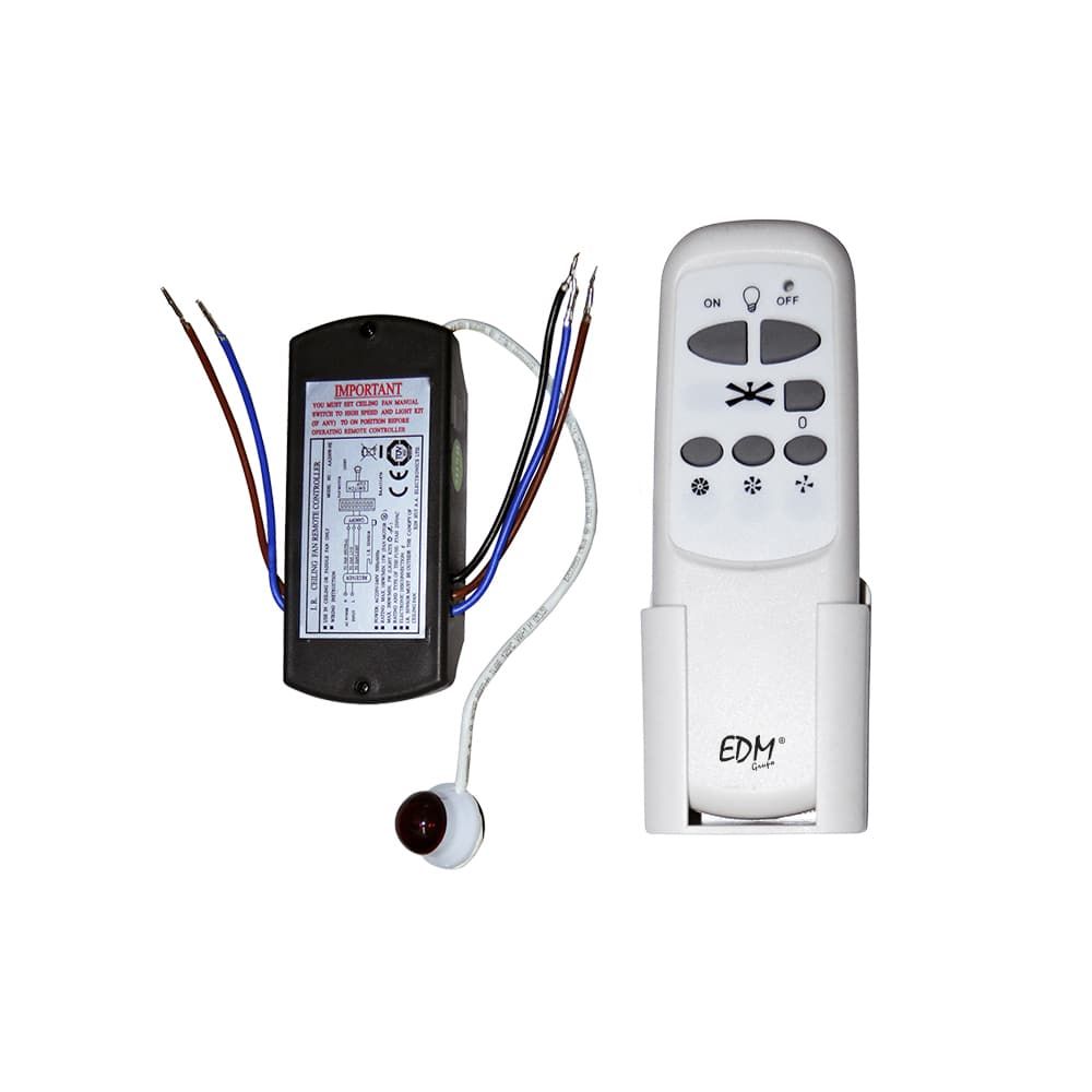 MANDO A DISTANCIA + RECEPTOR UNIVERSAL PARA VENTILADOR DE TECHO