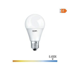 BOMBILLA STANDARD LED CREPUSCULAR E27 10 w 932 lm 6400 k LUZ FRIA Ø6 x 11 cm
