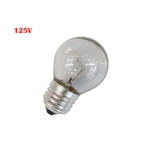BOMBILLA INCANDESCENTE ESFERICA CLARA 60 W E27 125 V (SOLO USO INDUSTRIAL)