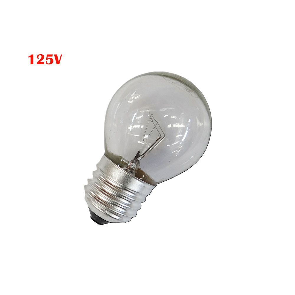 BOMBILLA INCANDESCENTE ESFERICA CLARA 60 W E27 125 V (SOLO USO INDUSTRIAL)