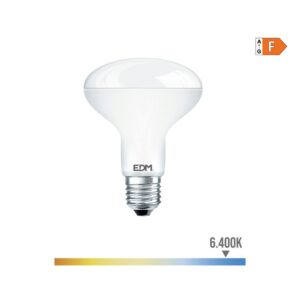 BOMBILLA REFLECTORA LED R80 E27 10 W 932 lm 6400 K LUZ FRIA Ø8 x 11 cm