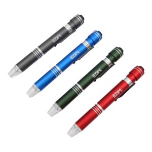 LINTERNA DE TRABAJO/DESTORNILLADOR LIGHT DRIVER CON 6 PUNTAS IMANTADAS, COLORES SURTIDOS