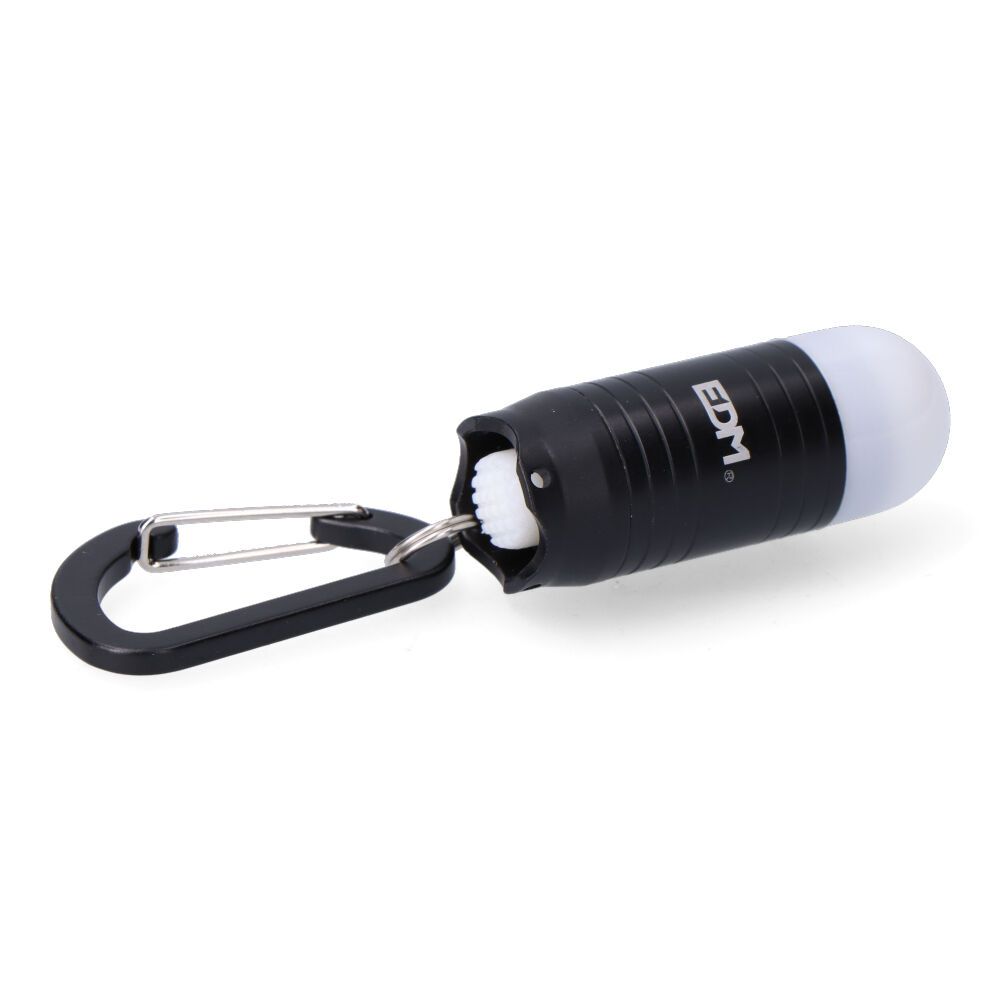 LINTERNA LED LLAVERO NANOKEY, CON MOSQUETON, 3xLR44 INCLUIDAS, COLORES SURTIDOS - Imagen 2