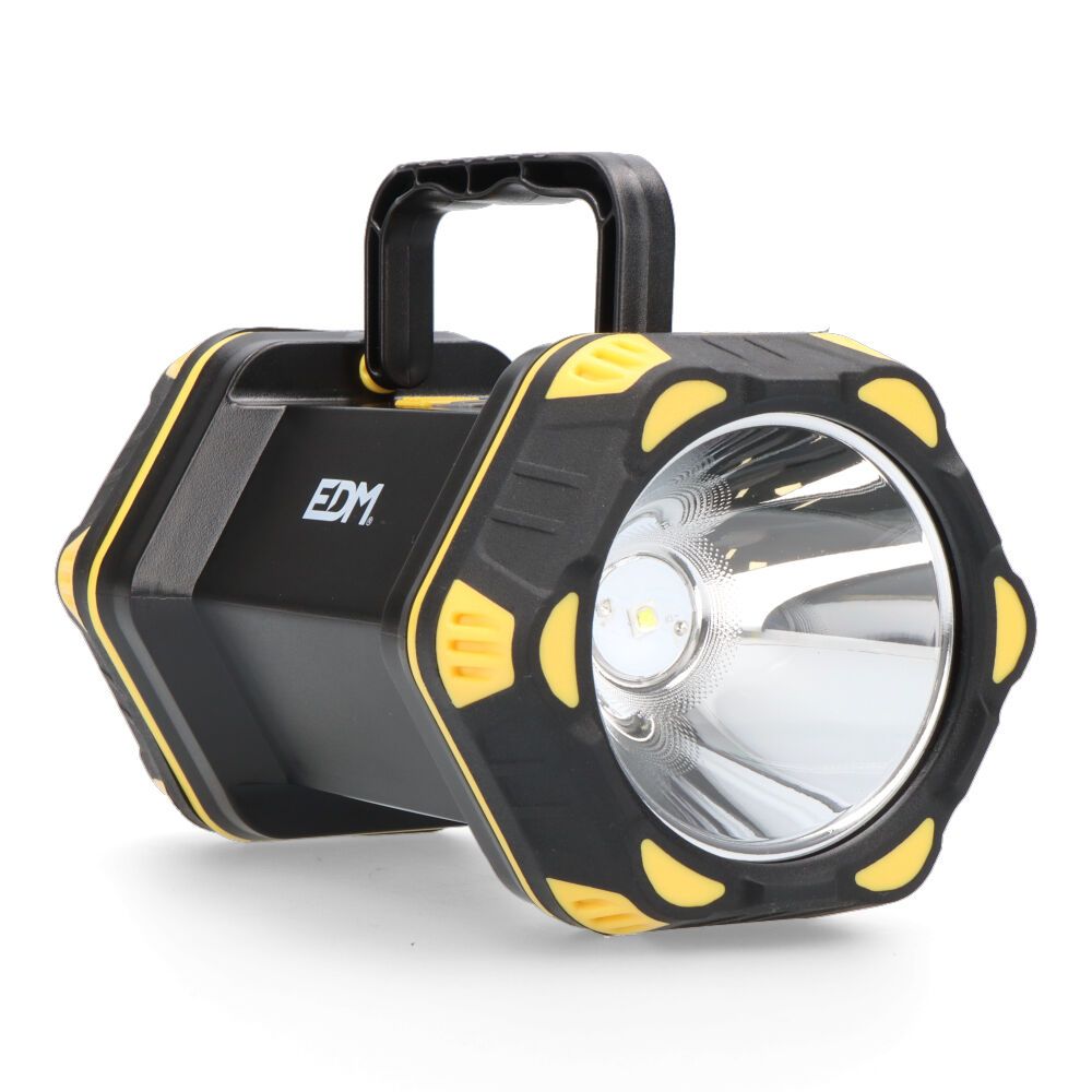 LINTERNA LED DE MANO TITAN GUARD, RECARGABLE, 3 PUNTOS DE LUZ - Imagen 3