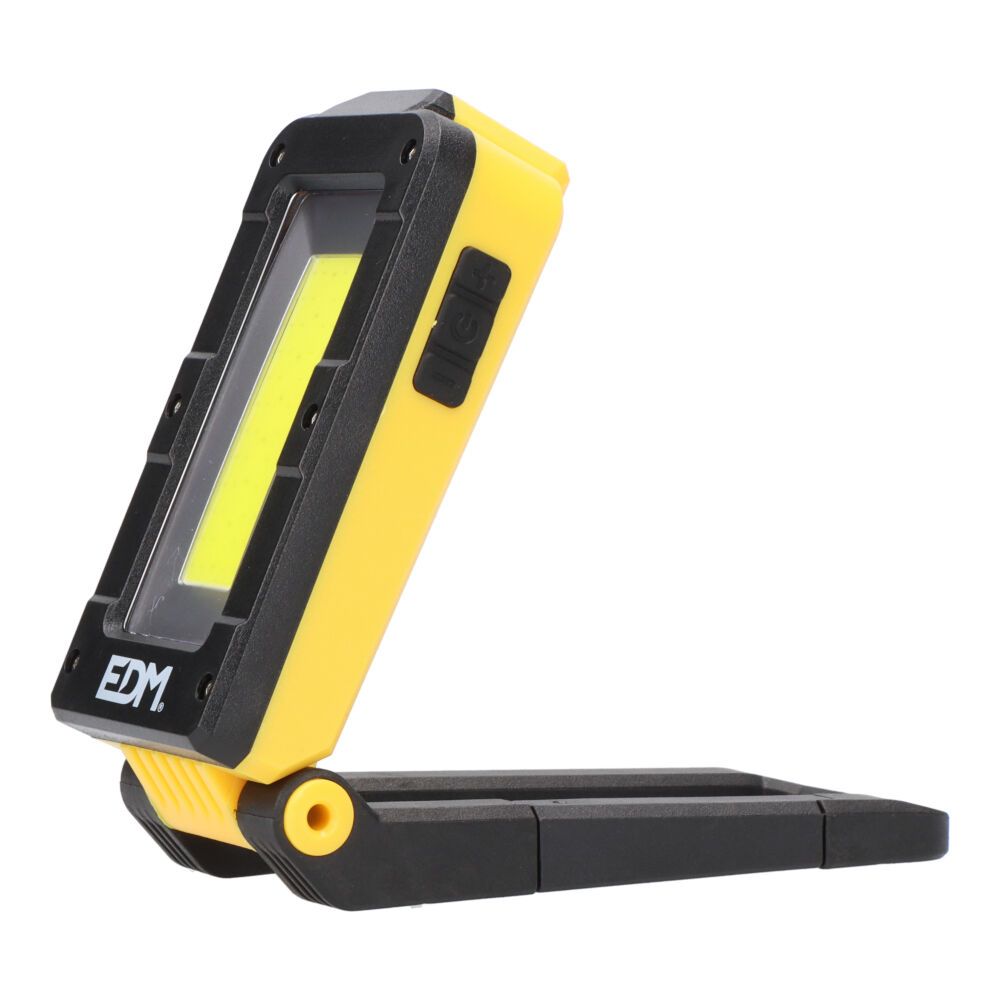 LINTERNA DE TRABAJO LED RECARGABLE CON BASE BASCULANTE - Imagen 3