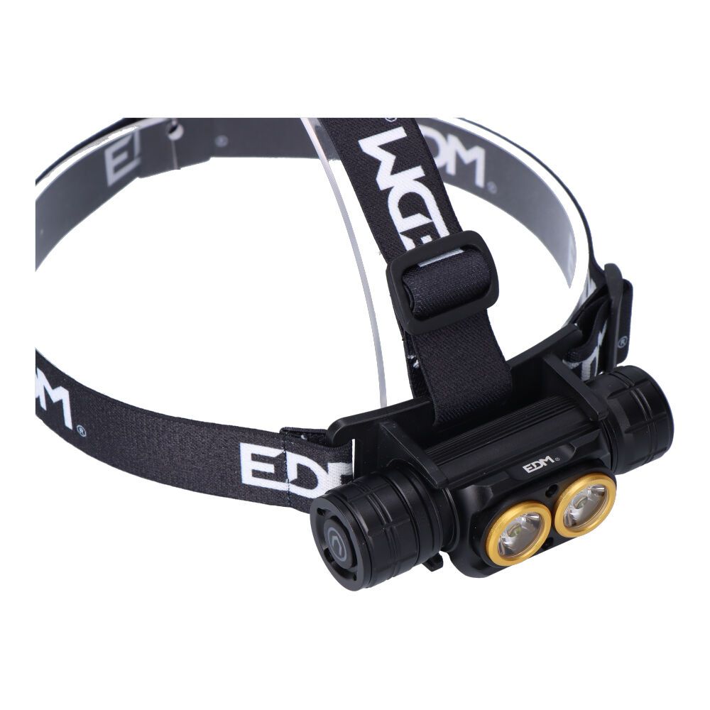 LINTERNA LED FRONTAL THUNDER TRACK 3000 lm, RECARGABLE - Imagen 2