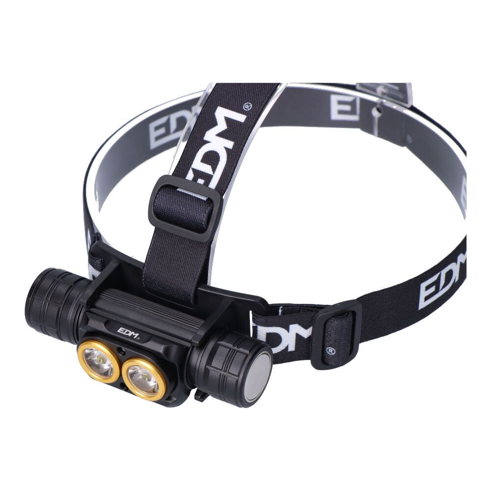 LINTERNA LED FRONTAL THUNDER TRACK 3000 lm, RECARGABLE - Imagen 3