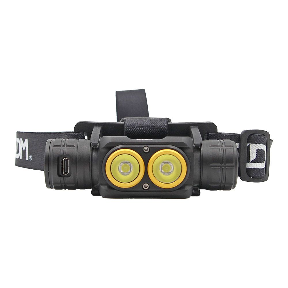 LINTERNA LED FRONTAL THUNDER TRACK 3000 lm, RECARGABLE - Imagen 4