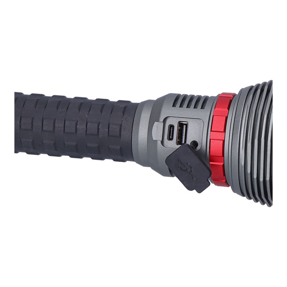 LINTERNA LED DE LARGO ALCANCE 18000 lm - Imagen 3