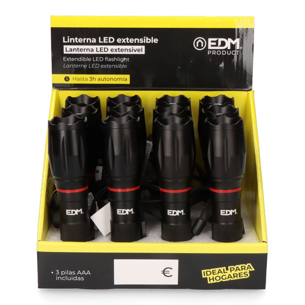 LINTERNA LED EXTENSIBLE WILD FORCE KV1 5 W 210 lm, 3xAAA INCLUIDAS - Imagen 3