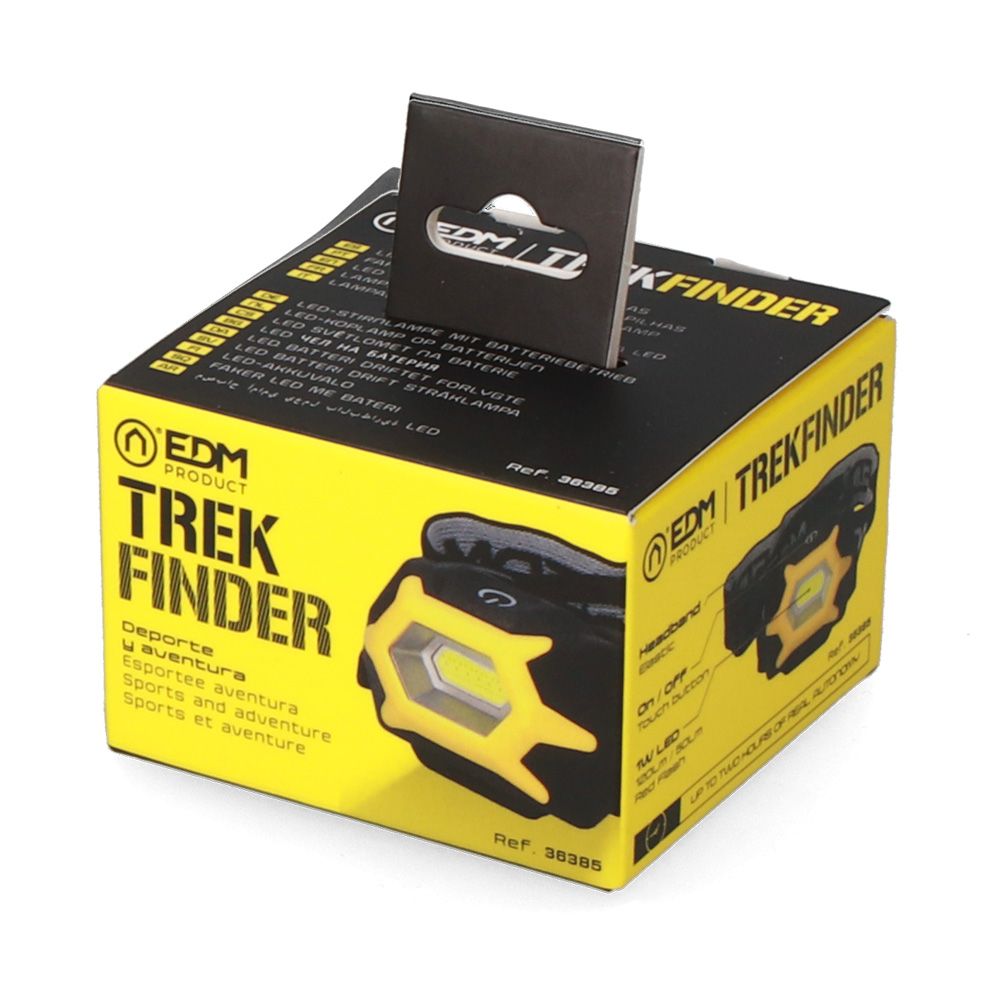 LINTERNA LED FRONTAL TREK FINDER, 1 W 120 lm, 3xAAA (PILAS INCLUIDAS) - Imagen 6
