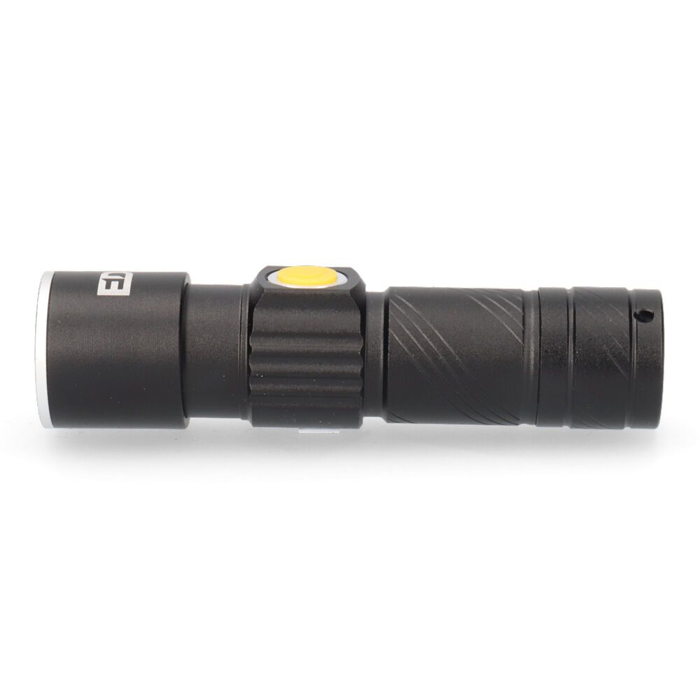 LINTERNA MINI CON ZOOM 1 LED 120Lm/40Lm/ FLASH 9.000K RECARGABLE CON USB. - Imagen 2