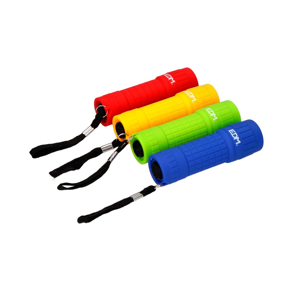 MINI LINTERNA LED COB TRAIL GRIP 60 lm 0,5 W, 3xAAA INCLUIDAS, COLORES SURTIDOS, Ø30 x 96 mm - Imagen 2