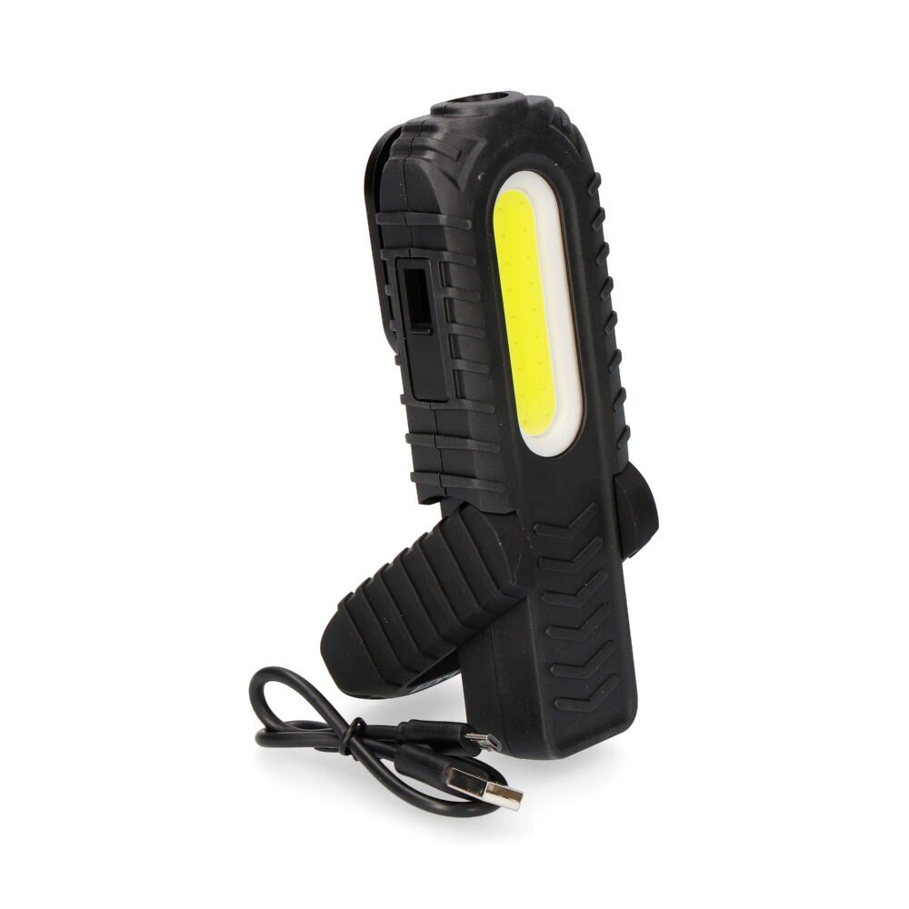 LINTERNA DE TRABAJO LEDTRUE WORK F2 RECARGABLE TRUE WORK F2 CON USB, CON GANCHO, CLIP, IMÁN Y SOPORTE. COB 5 W 300 lm / 3 W 90 lm - Imagen 6