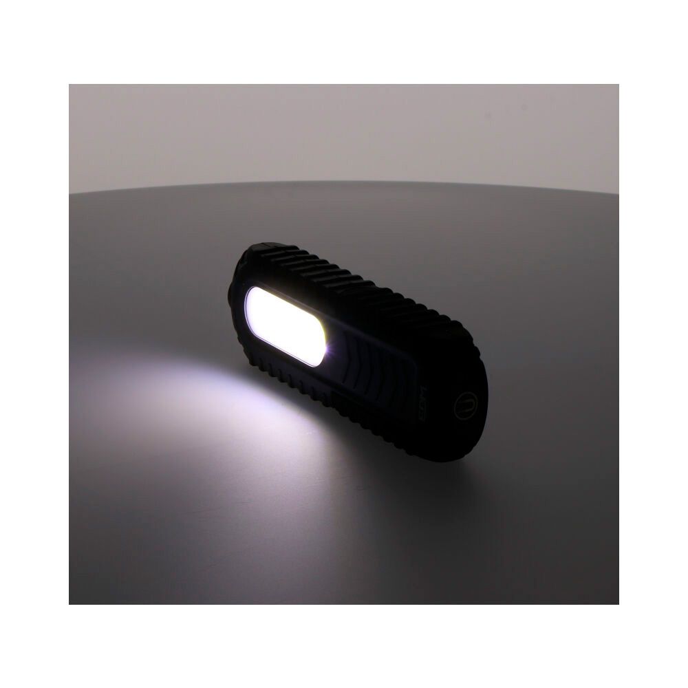 LINTERNA DE TRABAJO LEDTRUE WORK F2 RECARGABLE TRUE WORK F2 CON USB, CON GANCHO, CLIP, IMÁN Y SOPORTE. COB 5 W 300 lm / 3 W 90 lm - Imagen 7