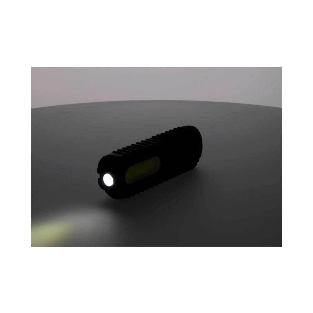 LINTERNA DE TRABAJO LEDTRUE WORK F2 RECARGABLE TRUE WORK F2 CON USB, CON GANCHO, CLIP, IMÁN Y SOPORTE. COB 5 W 300 lm / 3 W 90 lm - Imagen 8