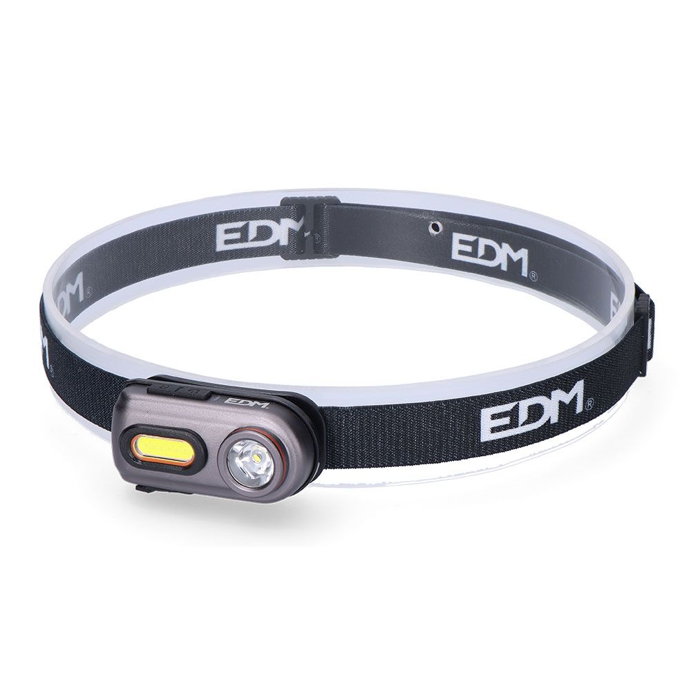 LINTERNA LED FRONTAL WILDTRACK TX3 RECARGABLE, 2 LEDS 400 lm 5 W, 65 x 26 x 32 mm