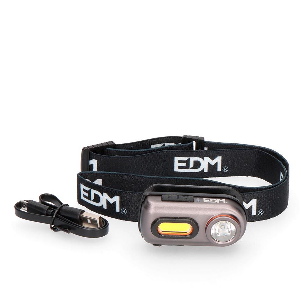 LINTERNA LED FRONTAL WILDTRACK TX3 RECARGABLE, 2 LEDS 400 lm 5 W, 65 x 26 x 32 mm - Imagen 2