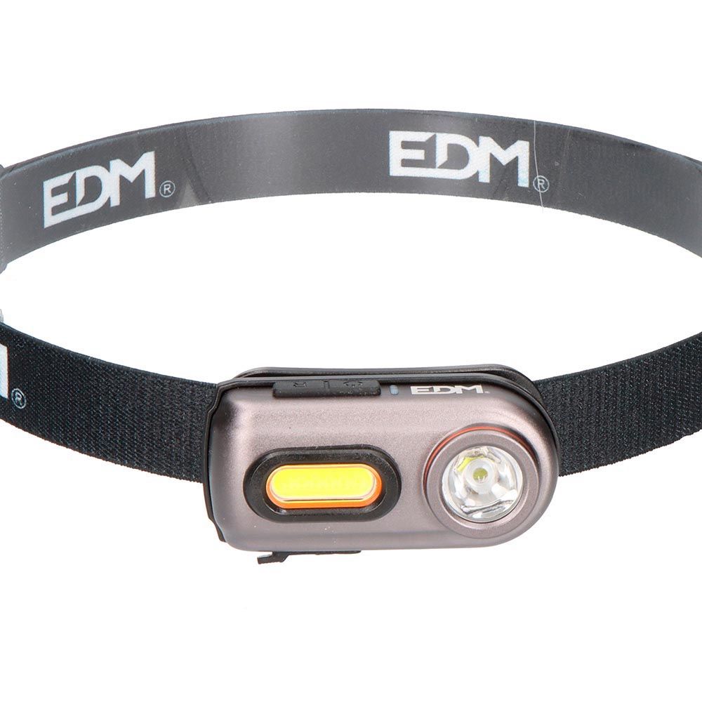 LINTERNA LED FRONTAL WILDTRACK TX3 RECARGABLE, 2 LEDS 400 lm 5 W, 65 x 26 x 32 mm - Imagen 3