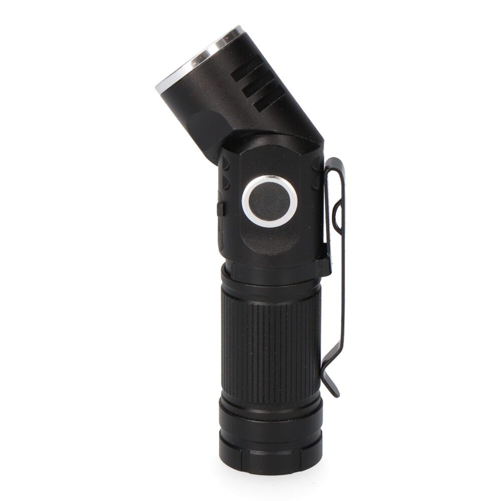 MINI LINTERNA LED NANO VORTEX, DIRECCIONABLE, ALUMINIO, RECARGABLE, 8W 450 lm - Imagen 4