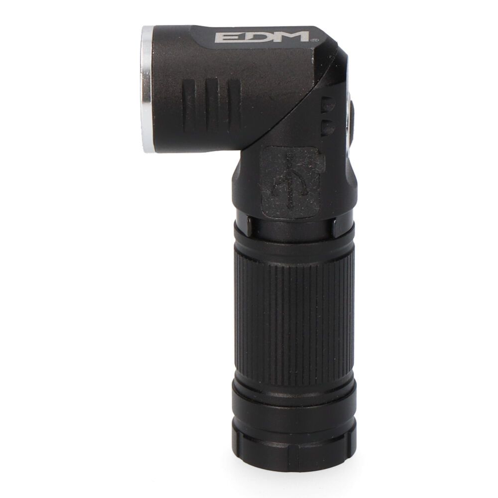 MINI LINTERNA LED NANO VORTEX, DIRECCIONABLE, ALUMINIO, RECARGABLE, 8W 450 lm - Imagen 5