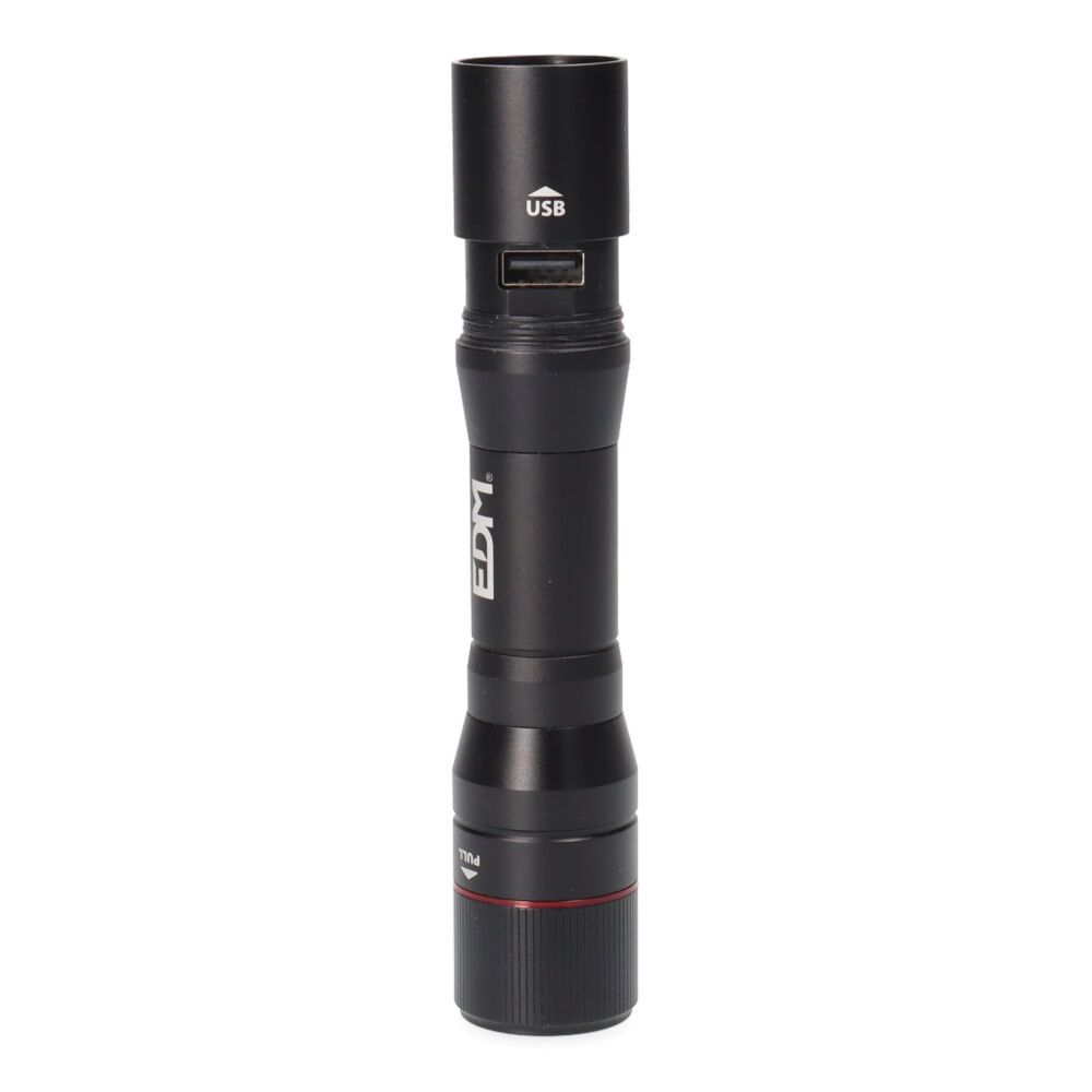 LINTERNA DE 1 LED WILD FORCE KV2, 20 W, 1800 lm, CUERPO ALUMINIO, RECARGABLE, POWER BANK - Imagen 5