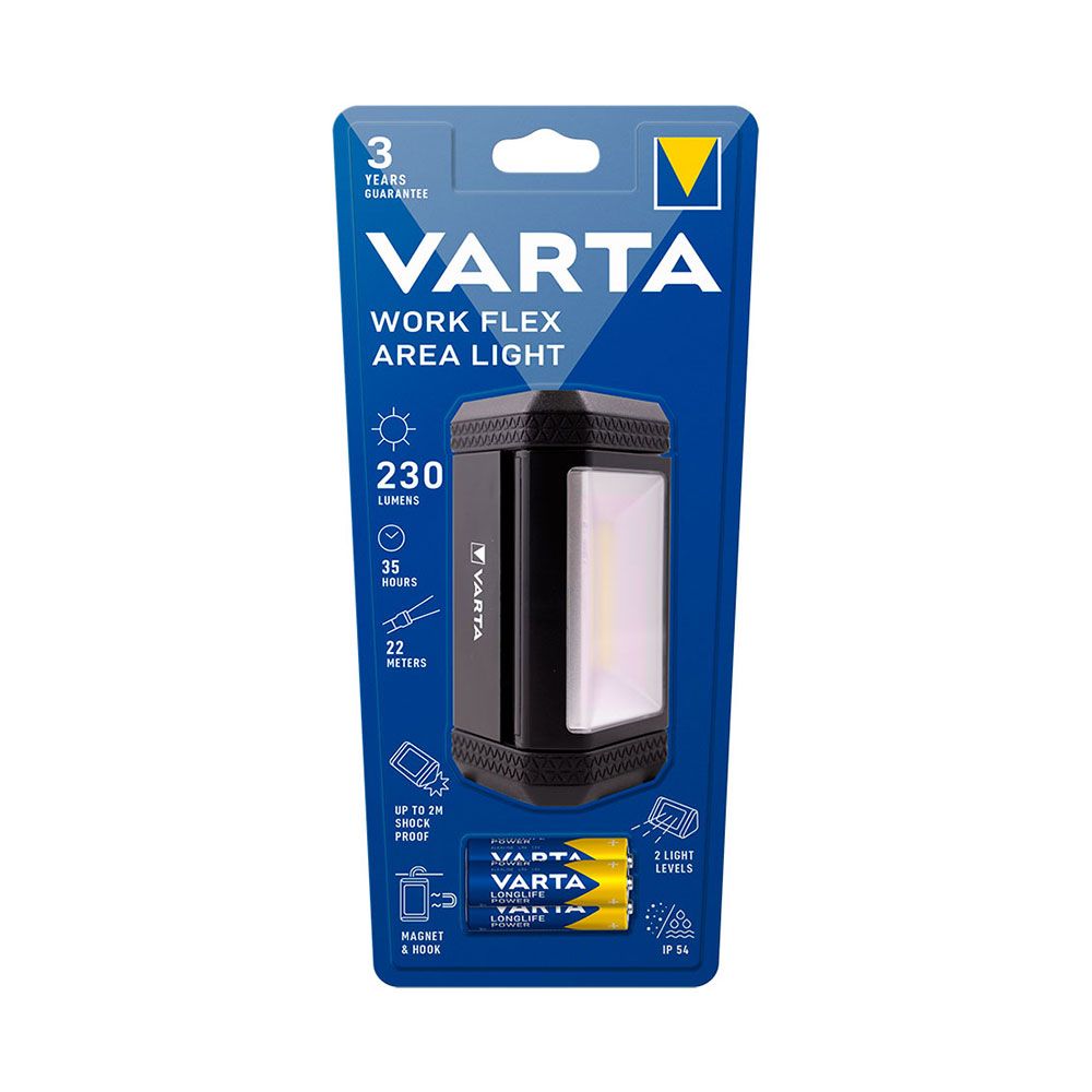 LINTERNA VARTA WORK FLEX AREA LIGHT 230 Lm - Imagen 2