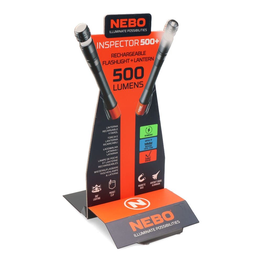 LINTERNA INSPECTOR 500+. BOLI FLEXPOWER, POR LA COMPRA DE 6 UNIDADES UN EXPOSITOR DE REGALO - Imagen 3