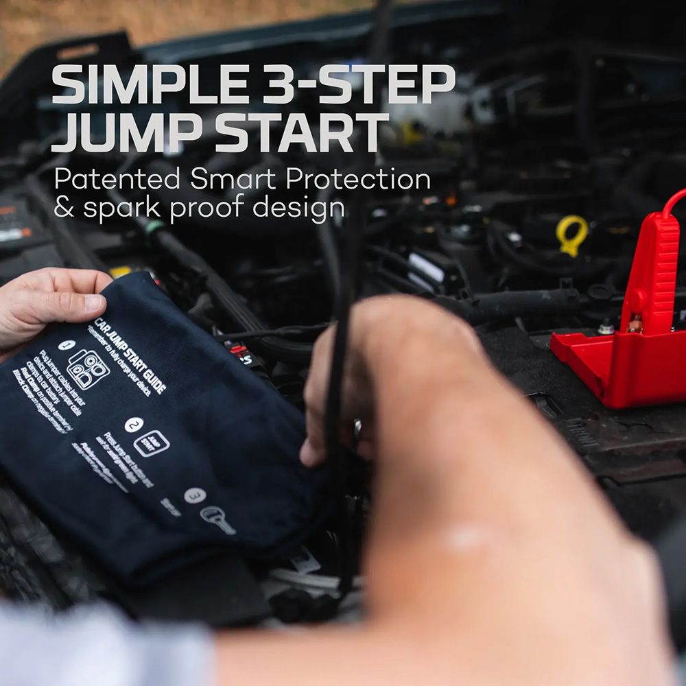 ARRANCADOR + COMPRESOR DE AIRE ASSIST AIR JUMP STARTER. NEBO - Imagen 4