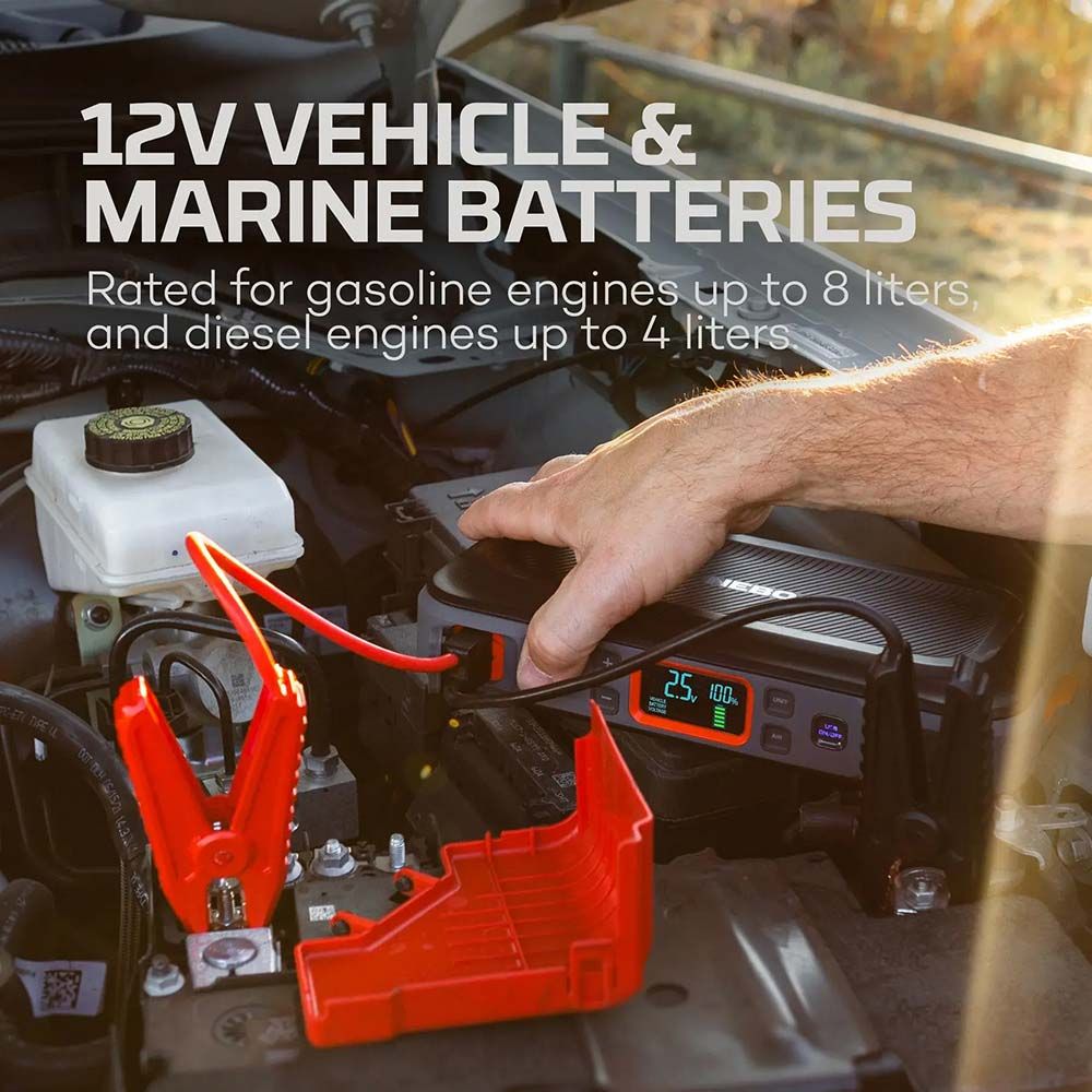 ARRANCADOR + COMPRESOR DE AIRE ASSIST AIR JUMP STARTER. NEBO - Imagen 6