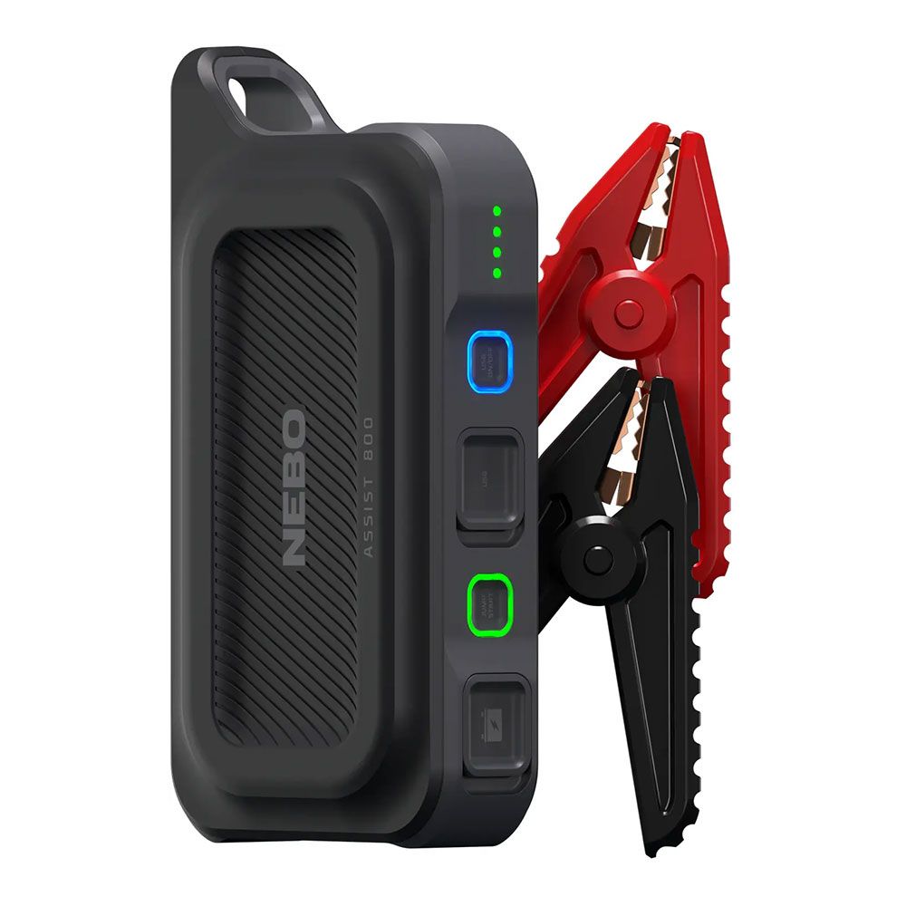 ARRANCADOR 800AMPS+POWERBANK 8100 mAh ASSIST 800 JUMP STARTER. NEBO - Imagen 2