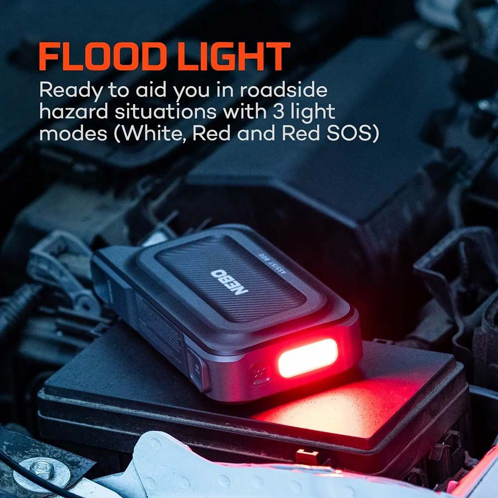 ARRANCADOR 800AMPS+POWERBANK 8100 mAh ASSIST 800 JUMP STARTER. NEBO - Imagen 4