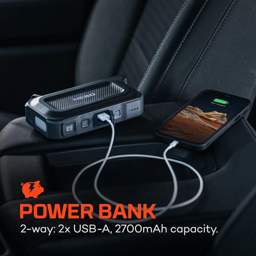 ARRANCADOR 800AMPS+POWERBANK 8100 mAh ASSIST 800 JUMP STARTER. NEBO - Imagen 5