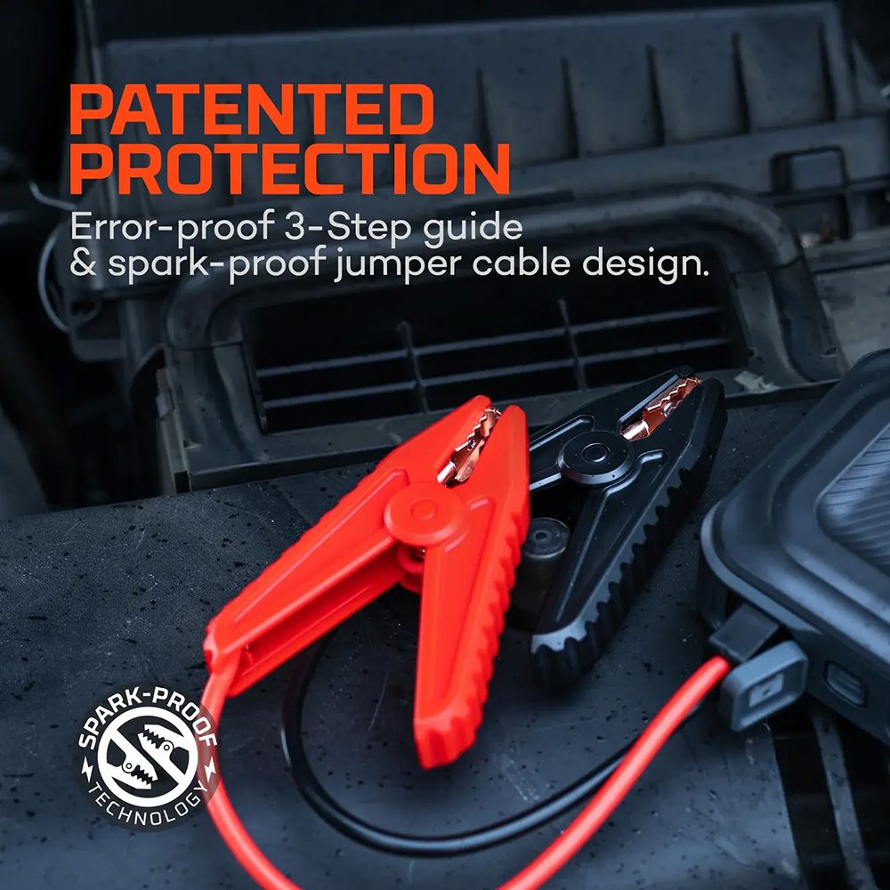 ARRANCADOR 800AMPS+POWERBANK 8100 mAh ASSIST 800 JUMP STARTER. NEBO - Imagen 7