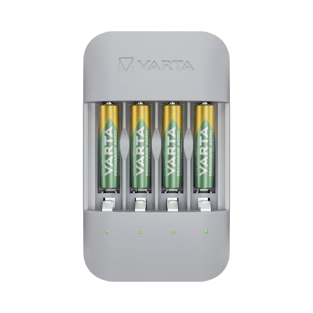 CARGADOR DE PILAS VARTA ECO CHARGER PRO + 4 PILAS 800 Mah AAA 56813 - Imagen 2